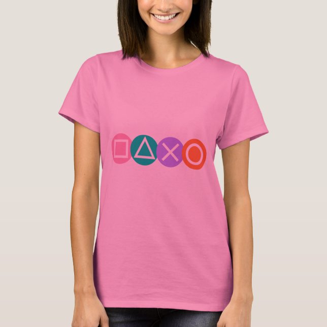 T-shirt Symboles de jeu fondamentaux (Devant)