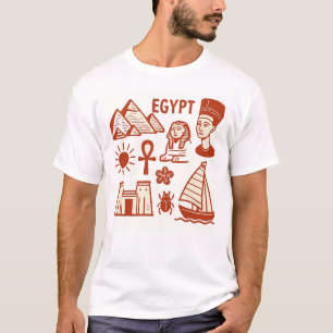 T-shirt Symboles de l'Égypte antique