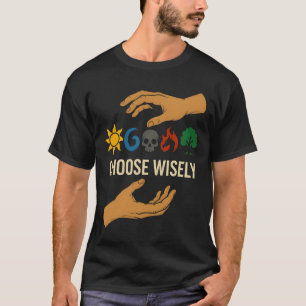 T-shirt Symboles de mana rassemblant la magie - Choisissez