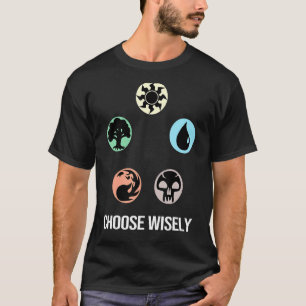 T-shirt Symboles de mana Rassembler la magie Choisir sagem