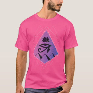 T-shirt Symboles égyptiens Pyramides Ancien