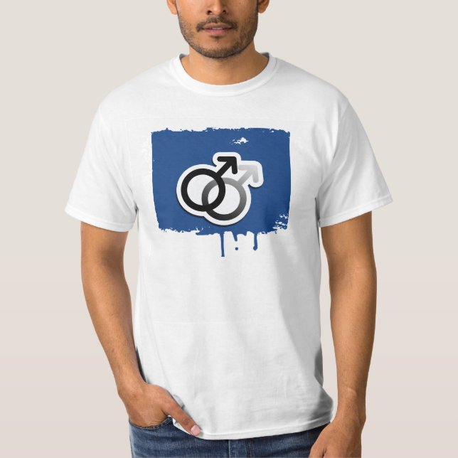 T-SHIRT SYMBOLES GAIS D'AMOUR - .PNG (Devant)