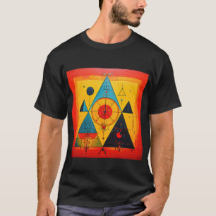 T-shirt Symboles géométriques Abstrait #01