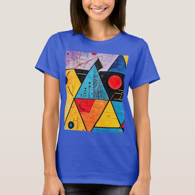 T-shirt Symboles géométriques Abstrait #02 (Devant)