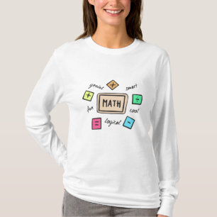 T-shirt Symboles mathématiques pour les élèves et les pare