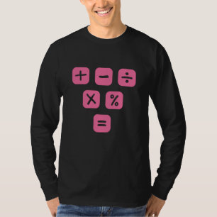 T-shirt Symboles mathématiques Signes mathématiques