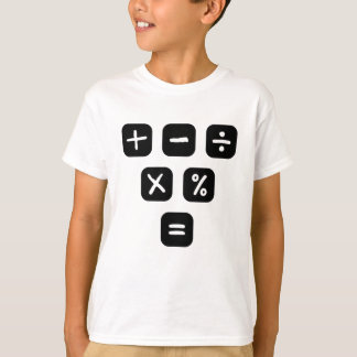 T-shirt Symboles mathématiques Signes mathématiques