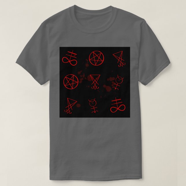 T-shirt Symboles occultes (Design devant)