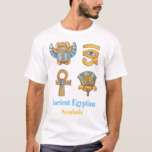 T-shirt Symboles pharaoniques égyptiens anciens