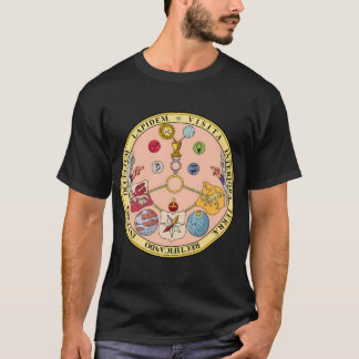 T-shirt Symboles secrets Vitriol Rosicrucian Alchimie