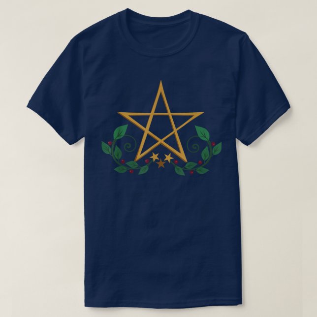 T-shirt Symbolic Viking Pagan Wicca 354 (Design devant)