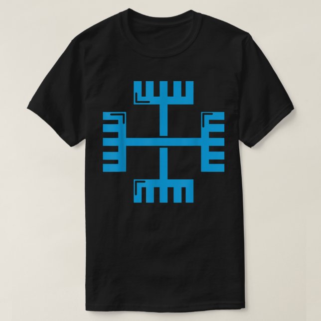 T-shirt Symbolic Viking Pagan Wicca 366 (Design devant)