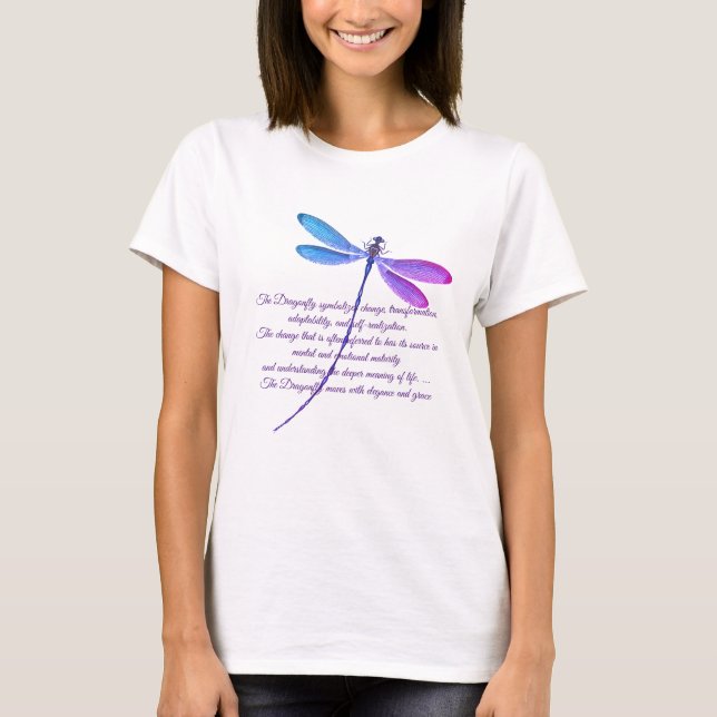 T-shirt symbolisme des libellules (Devant)