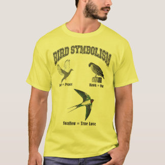 T-shirt Symbolisme d'oiseau