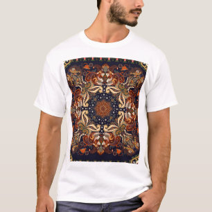 T-shirt Symétrique indien : Ornement ethnique Vintage