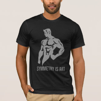 T-shirt Symmetry Is Art Golden Era Bodybuilding Motivation