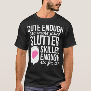 T-shirt Sympa Assez Discours Pathologie Langue SLP Thérapi