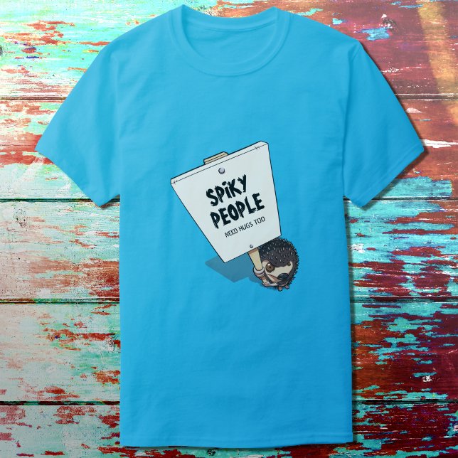 T-shirt Sympathique Hérisson Picket Picket Spirit Les gens (Créateur téléchargé)