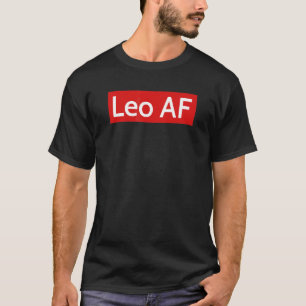 T-shirt Sympathique Leo Astrology Signal Cool Leo Af Zodia