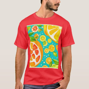 T-shirt Symphonie d'agrumes : Un délice juteux