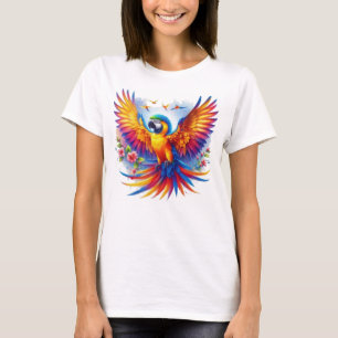 T-shirt Symphonie du perroquet vibrant