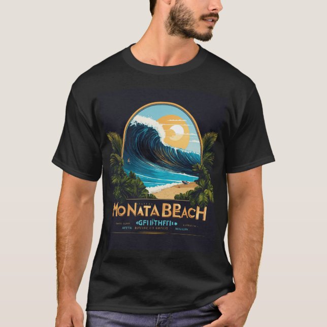 T-shirt "Symphonie du Surf Montabeach" (Devant)
