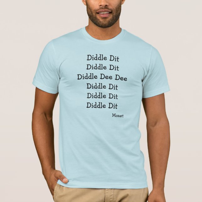 T-shirt Symphonie No. 40 (Devant)