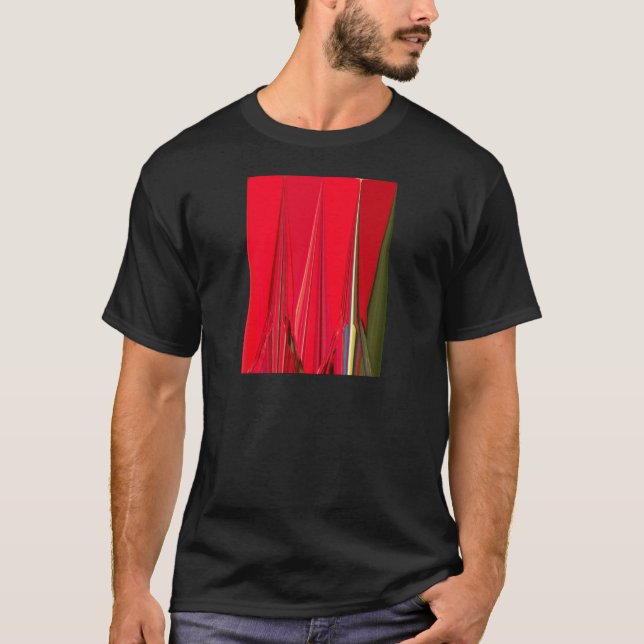 T-shirt Symphonie pétale Crimson : Un chef-d'oeuvre du des (Devant)