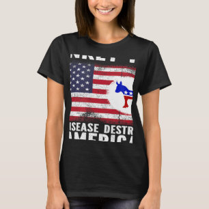 T-shirt Symptômes de la varicelle avant et arrière