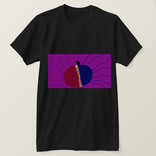 T-shirt Synapse de pomme (Design devant)