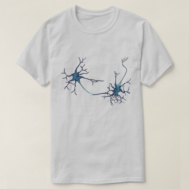 T-shirt Synapse Entre Neurons, Neuroscience Neuron (Design devant)