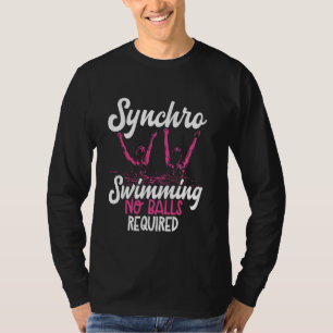 T-shirt Synchro Swimmer nage artistique Swi synchronisé