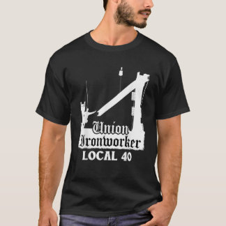 T-shirt Syndicat de l'industrie du fer local 40 New York