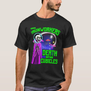 T-shirt Syndicat des travailleurs du fer Décès avant Cubic