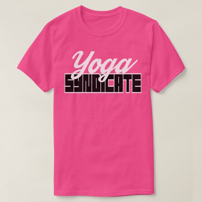 T-shirt Syndicat du yoga (Design devant)