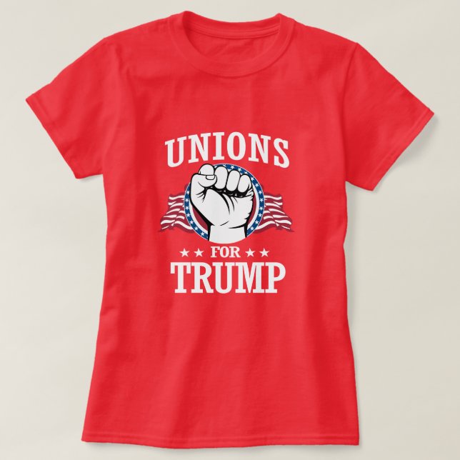 T-SHIRT SYNDICATS POUR TRUMP (Design devant)