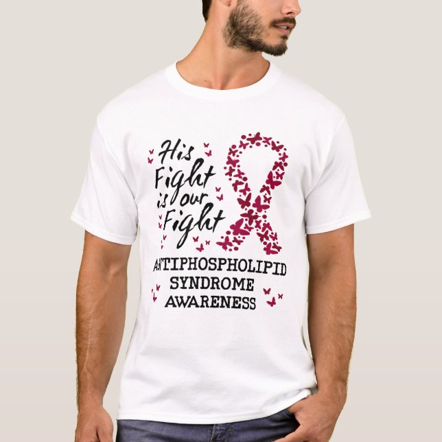 T-shirt Syndrome antiphospholipidique Sensibilisation, son (Devant)