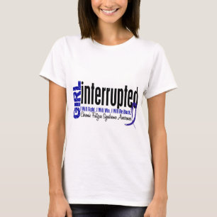 T-shirt Syndrome chronique de fatigue de CFS interrompu