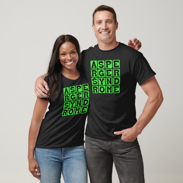 T-shirt Syndrome d'Asperger, Condition médicale (Unisexe)