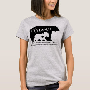 T-shirt Syndrome de Down AMOUR-ne pas gâcher avec cette Ma