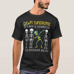 T-shirt Syndrome de Down c_s une capacité différente Funny