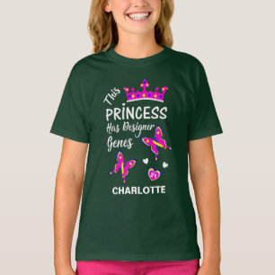 T-shirt Syndrome de Down Princess Cute Personnalisé