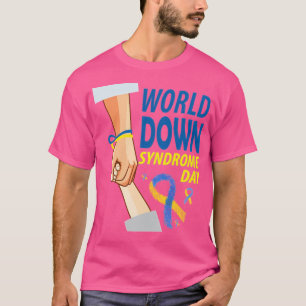 T-shirt Syndrome de Down World Down Syndrome Day. Synthèse