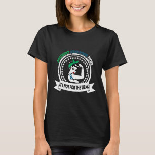 T-shirt Syndrome De Joubert Maman Pas Pour Le Faible Ruban