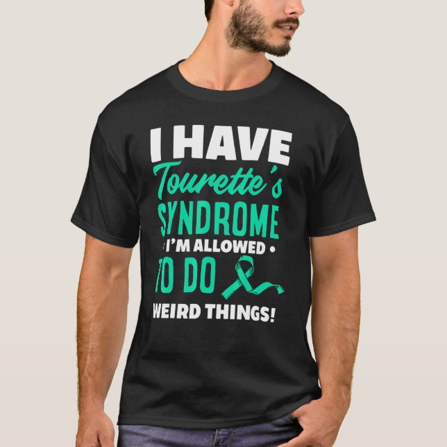 T-shirt Syndrome de la Tourette Syndrome de la Tourette (Devant)