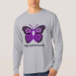 T-shirt Syndrome de Sanfilippo Papillon de l'espoir