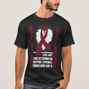 T-shirt SYNDROME WEBER DE STURGE Sensibilisation Pour mon