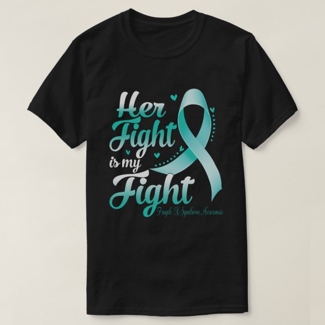 T-SHIRT SYNDROME X FRAGILE AWARENESS (Design devant)