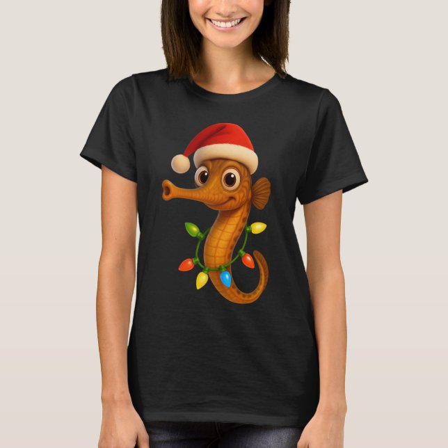 T-shirt Syngnathe de Noël (Devant)