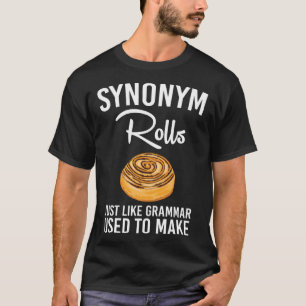 T-shirt Synonyme Roule Comme La Grammaire Utilisée Pour Fa